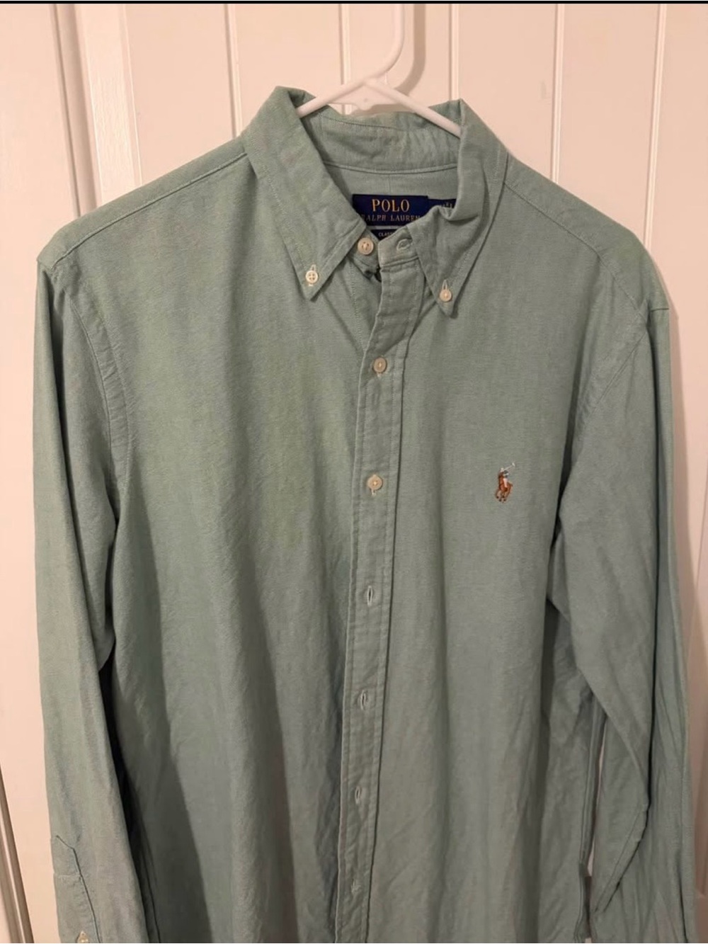 Polo by Ralph Lauren Light Mint Green Button-Down Shirt